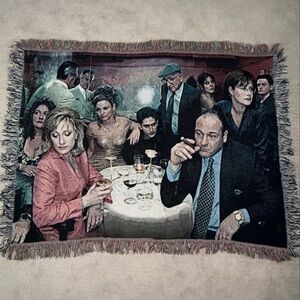 The Sopranos Season 4 Woven Blanket